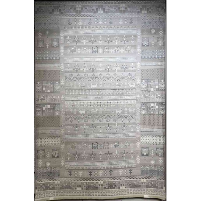 سجاد تركي ارموني 8358A رصاصي فاتح مقاس 150*220