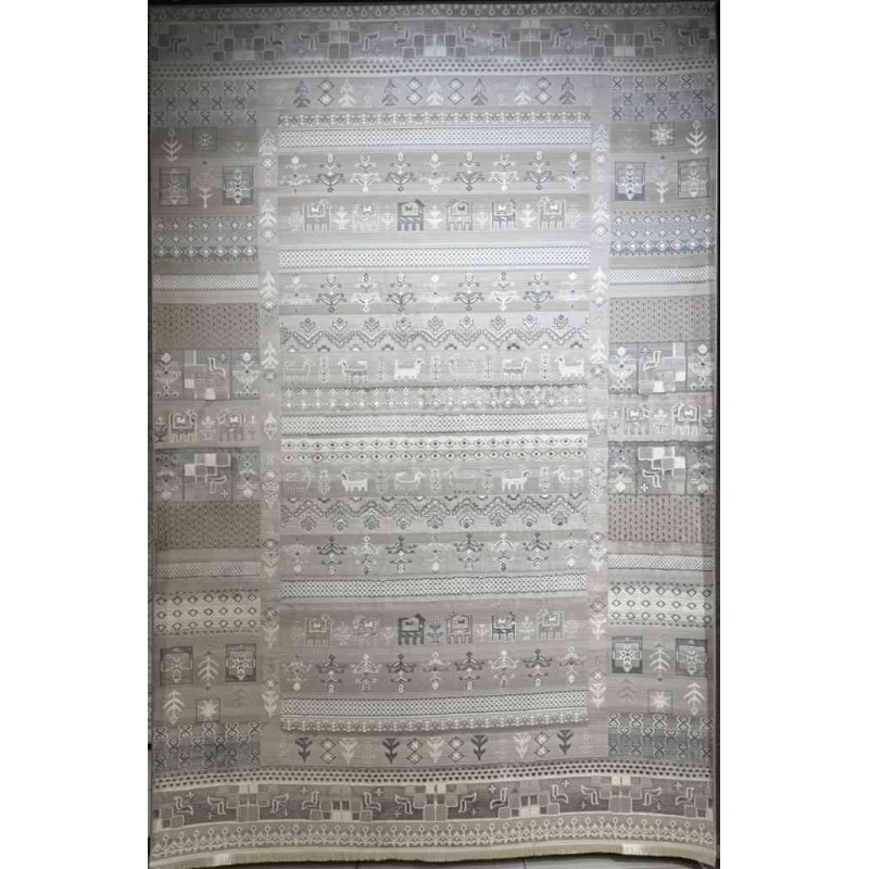 سجاد تركي ارموني 8358A رصاصي فاتح مقاس 150*220