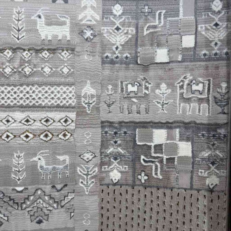سجاد تركي ارموني 8358A رصاصي فاتح مقاس 150*220