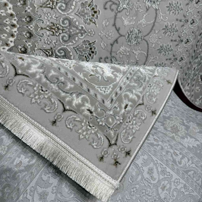 سجاد تركي ارموني 8306A رصاصي مقاس 80*150