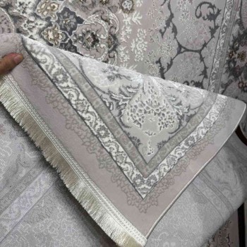 سجاد تركي ارموني 8614K رصاصي فاتح مقاس 50*80