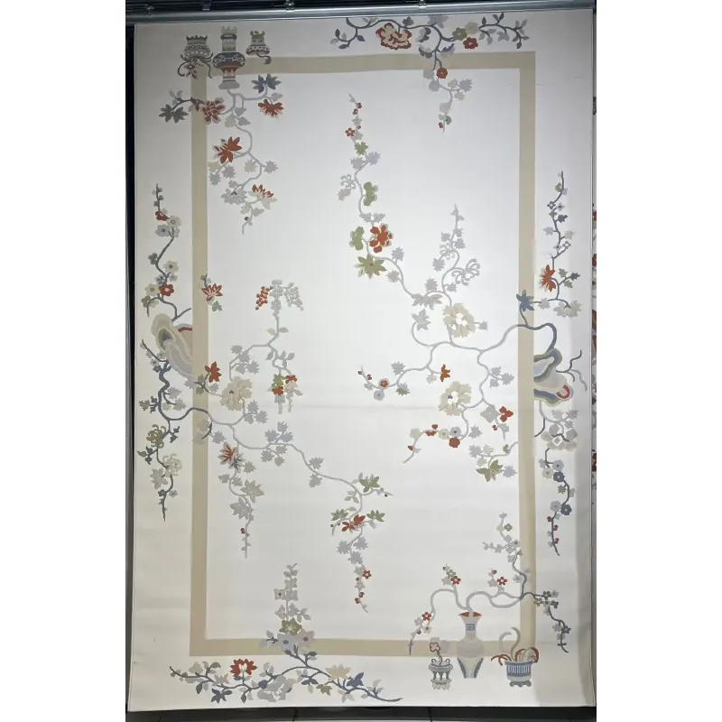 Turkish New Bohemian Bahar Carpet 9787A beige Size 200*300
