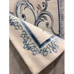 سجاد بانكو تركي 0002A لون سماوي مقاس 50*80