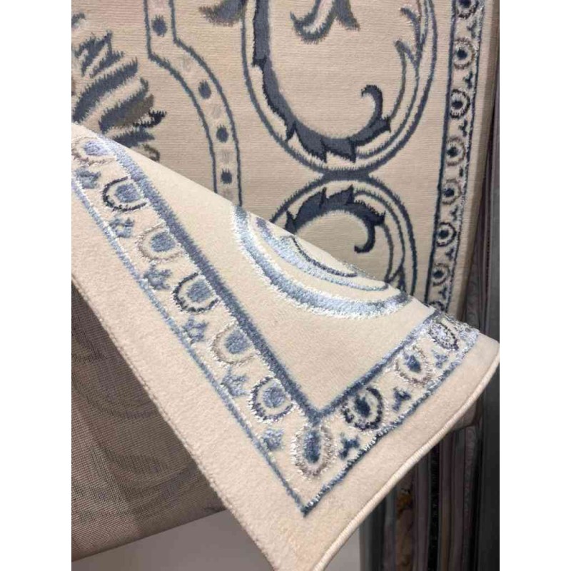 Banko Turkish Rug 0003A Blue Color Size 50*80