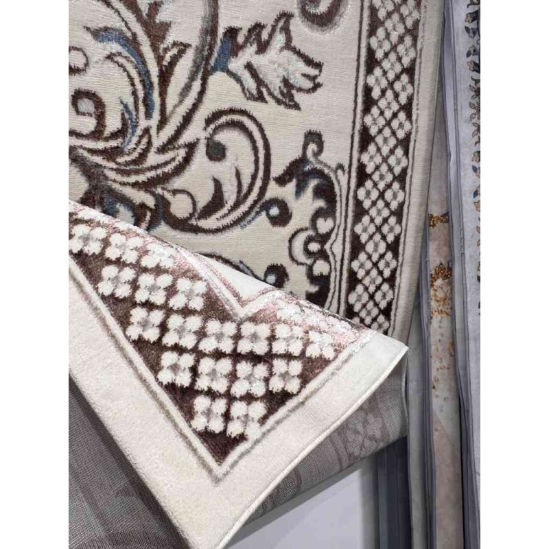 Banko Turkish Rug 0001A cappuccino Color Size 50*80
