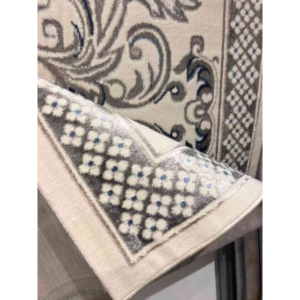 سجاد بانكو تركي 0001A لون رصاصي مقاس 100*200