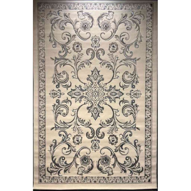 Banko Turkish Rug 0005A gray Color Size 50*80