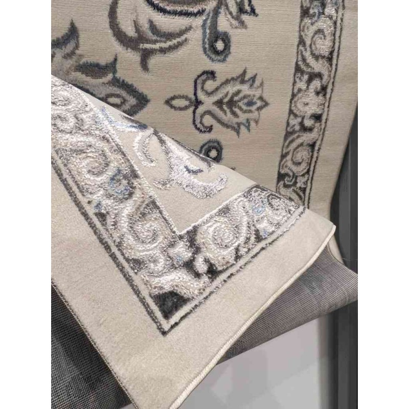 Banko Turkish Rug 0005A gray Color Size 50*80
