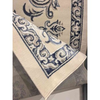 سجاد بانكو تركي 0005A لون سماوي مقاس 80*150