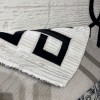 سجاد تركي اطار برواز 9224A اسود مقاس 100*300