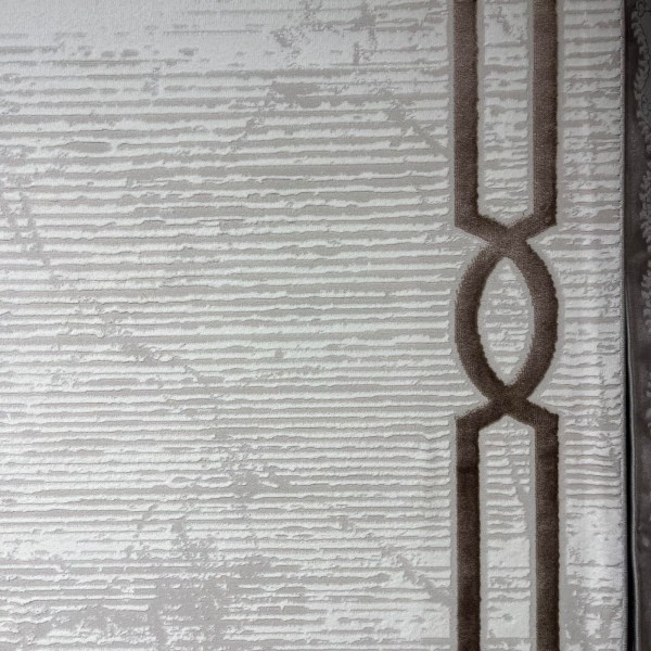 سجاد تركي اطار برواز 9224A بني مقاس 150*220
