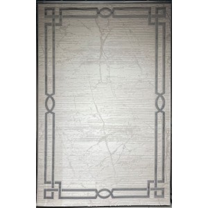 سجاد تركي اطار برواز 9224A رصاصي مقاس 200*300