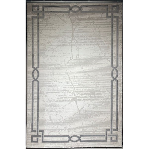 سجاد تركي اطار برواز 9224A رصاصي مقاس 200*300