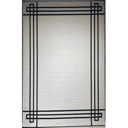 سجاد تركي اطار برواز 9134A اسود مقاس 300*400