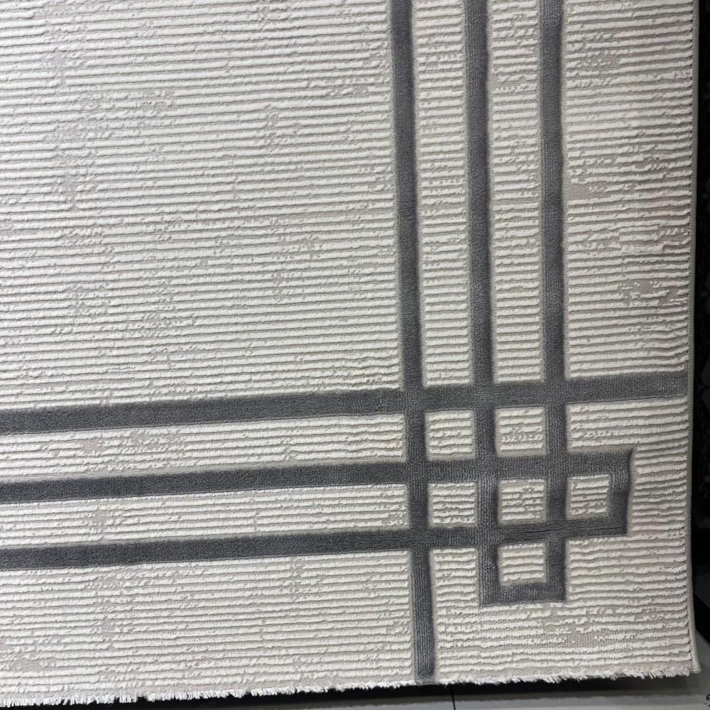 سجاد تركي اطار برواز 9134A رصاصي مقاس 300*400