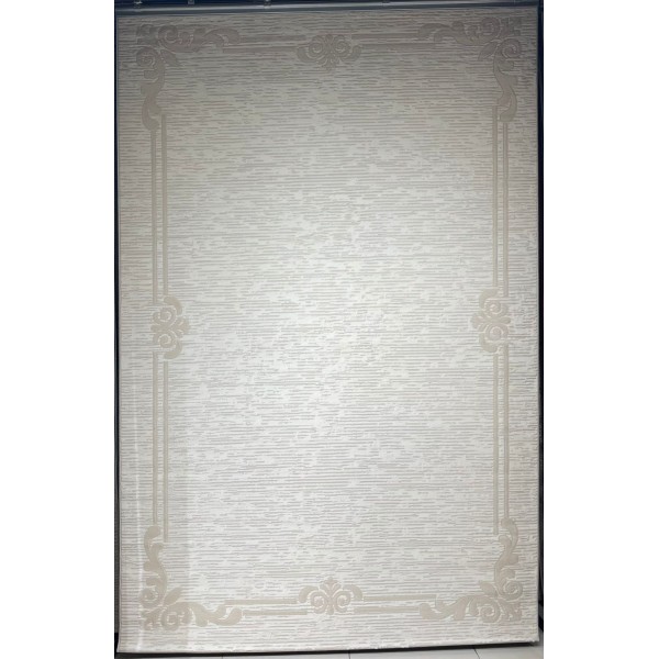 سجاد تركي اطار برواز 9185A بيج مقاس 200*300