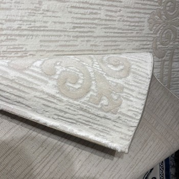 سجاد تركي اطار برواز 9185A بيج مقاس 300*400