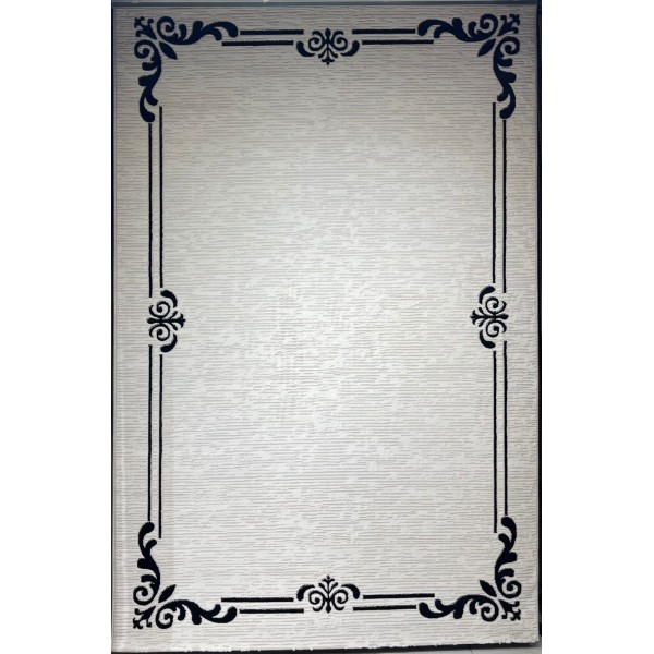 سجاد تركي اطار برواز 9185A اسود مقاس 200*300