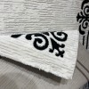 سجاد تركي اطار برواز 9185A اسود مقاس 200*300