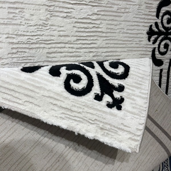 سجاد تركي اطار برواز 9185A اسود مقاس 200*300