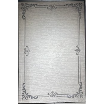 سجاد تركي اطار برواز 9185A رصاصي مقاس 150*220