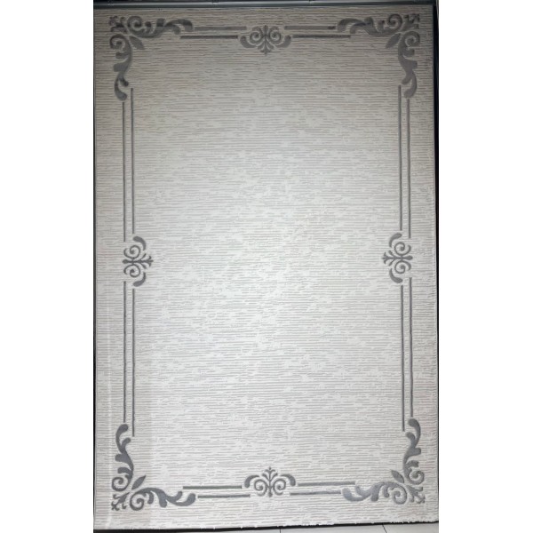 سجاد تركي اطار برواز 9185A رصاصي مقاس 250*350