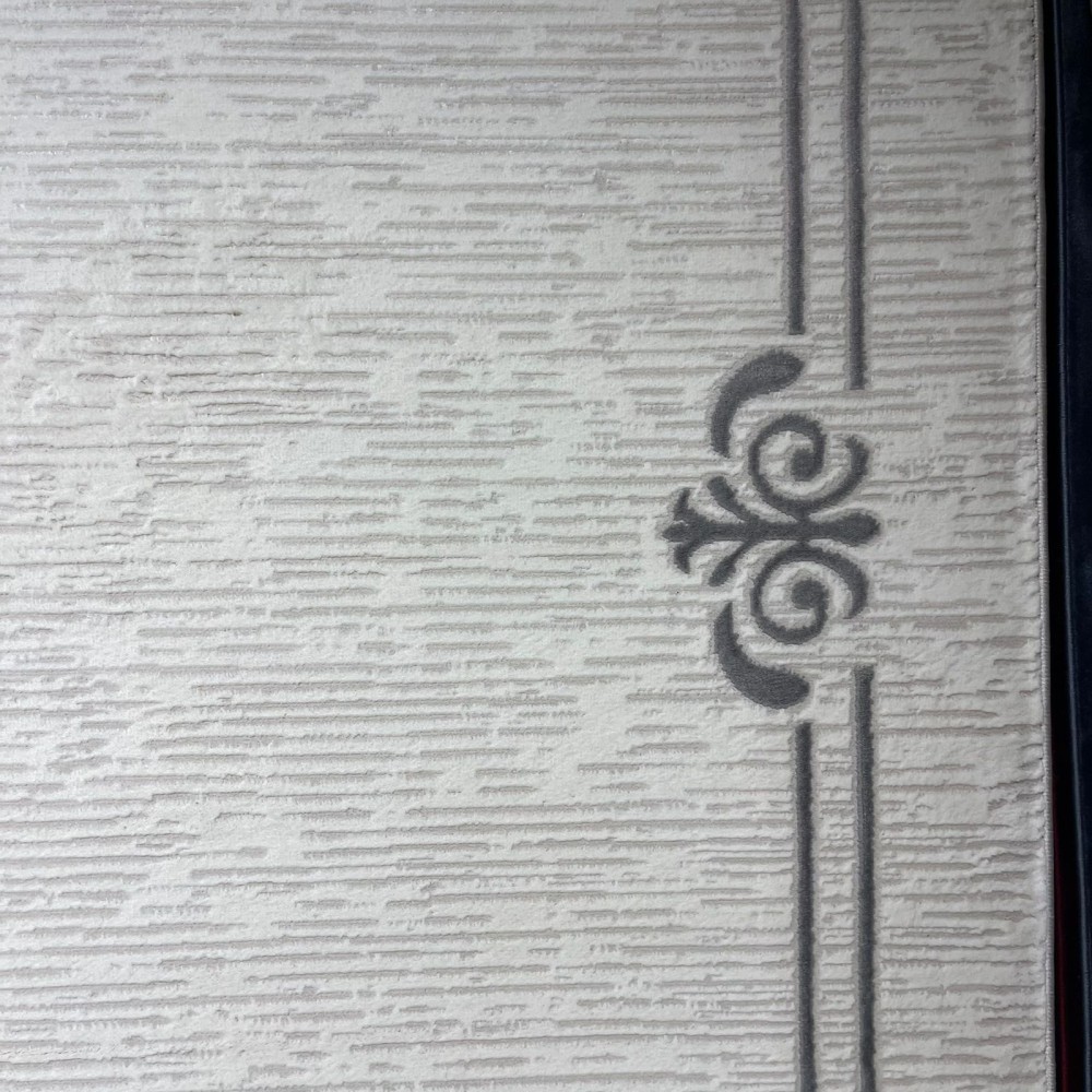 سجاد تركي اطار برواز 9185A رصاصي مقاس 100*300