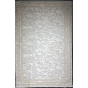 سجاد تركي اطار برواز 9225A بيج مقاس 250*350