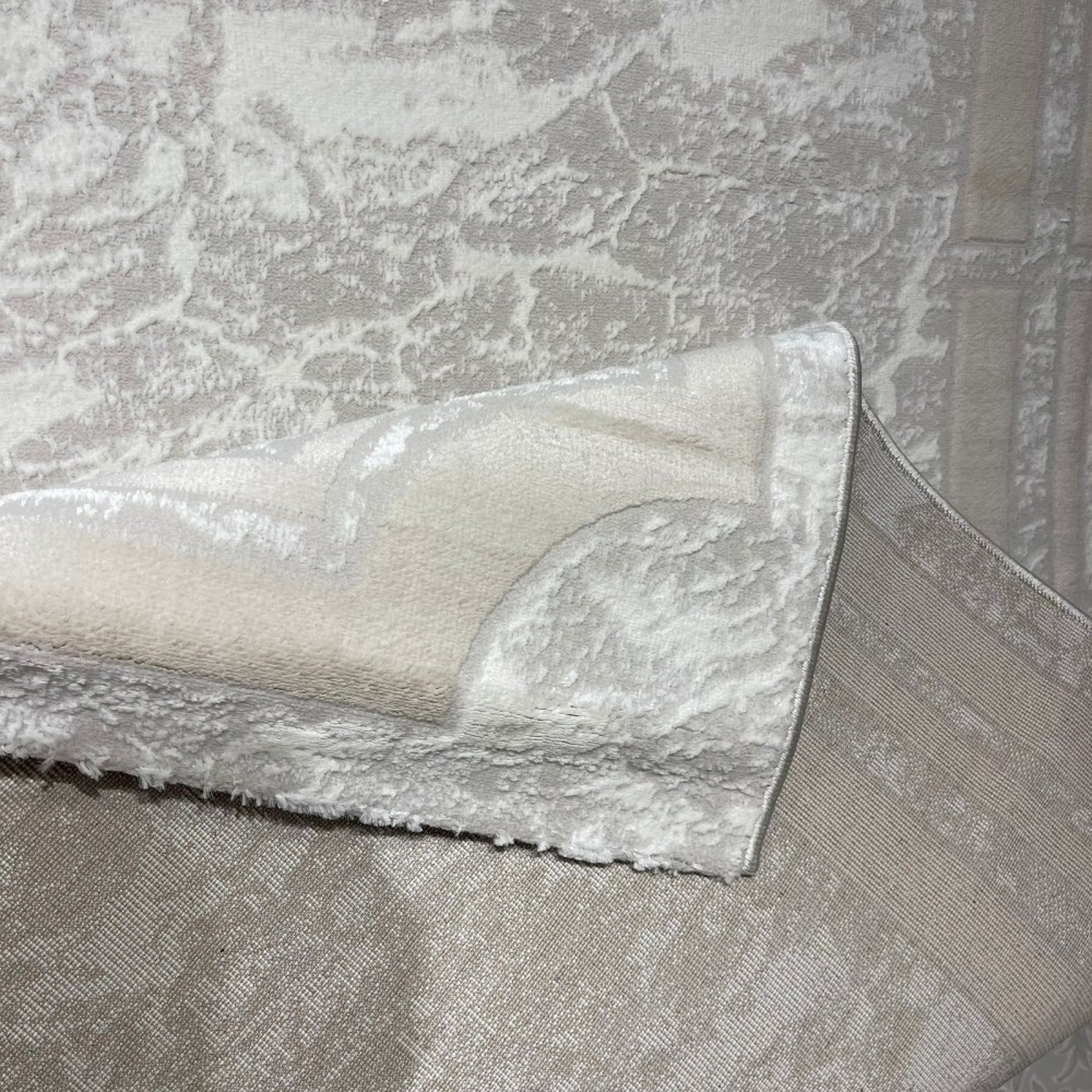 سجاد تركي اطار برواز 9225A بيج مقاس 300*400