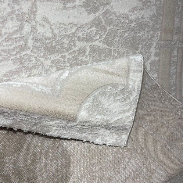 سجاد تركي اطار برواز 9225A بيج مقاس 250*350