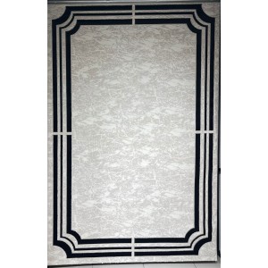 سجاد تركي اطار برواز 9225A اسود مقاس 300*400