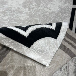 سجاد تركي اطار برواز 9225A اسود مقاس 100*300 سجاد تركي اطار برواز 9225A اسود مقاس 100*300