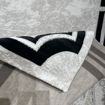 سجاد تركي اطار برواز 9225A اسود مقاس 250*350