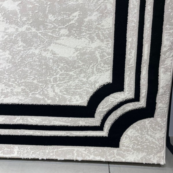 سجاد تركي اطار برواز 9225A اسود مقاس 300*400