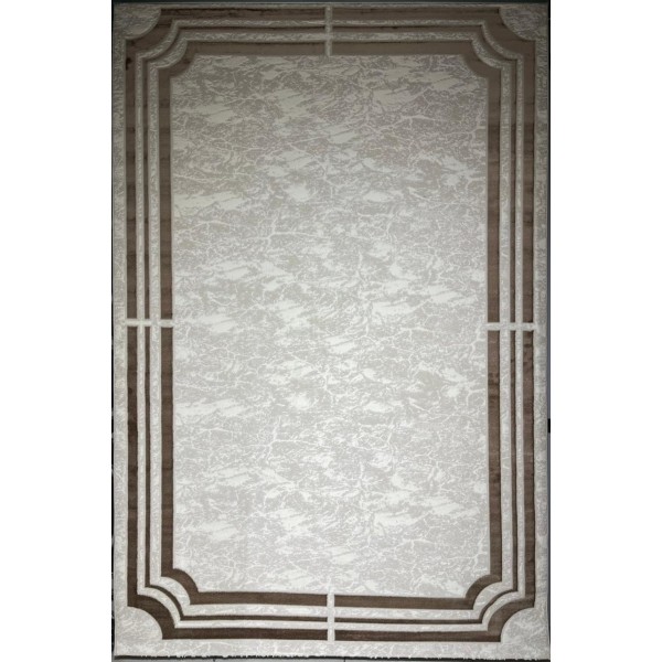 سجاد تركي اطار برواز 9225A بني مقاس 150*220