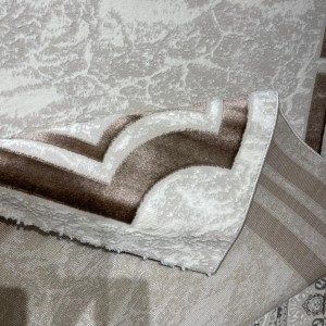 سجاد تركي اطار برواز 9225A بني مقاس 150*220