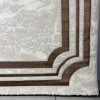 سجاد تركي اطار برواز 9225A بني مقاس 150*220