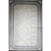 سجاد تركي اطار برواز 9225A رصاصي مقاس 200*300