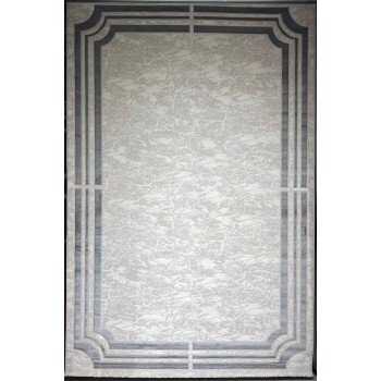 سجاد تركي اطار برواز 9225A رصاصي مقاس 100*300