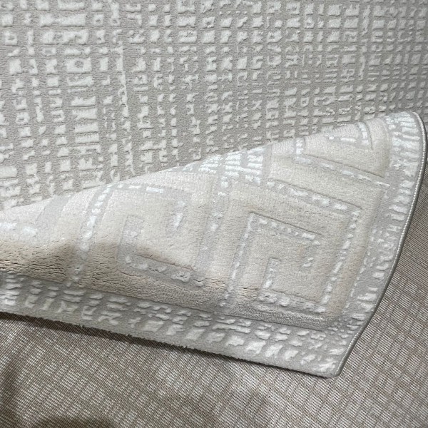 سجاد تركي اطار برواز 9228A بيج مقاس 250*350
