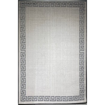 سجاد تركي اطار برواز 9228A رصاصي مقاس 150*220