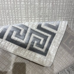 سجاد تركي اطار برواز 9228A رصاصي مقاس 100*300