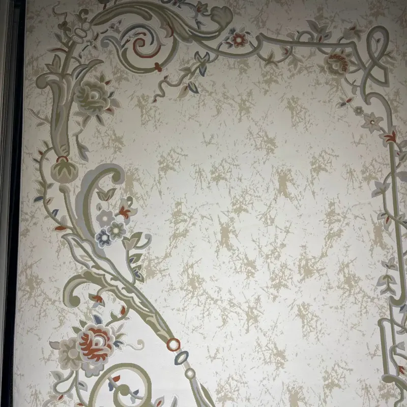Turkish rug Berna 9572A green size 50*80
