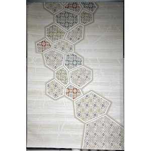 BELLA Turkish Rug 9808A tile Size 250*350