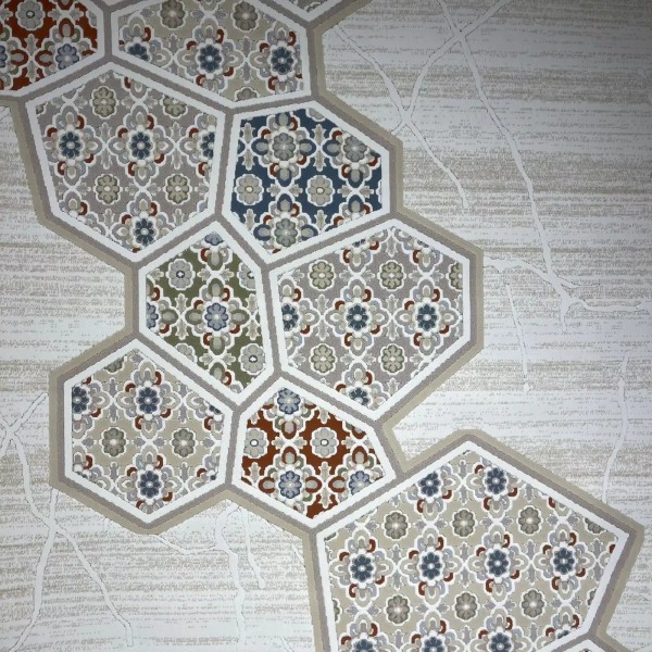 BELLA Turkish Rug 9808A tile Size 250*350