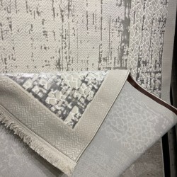 سجاد تركي ديور بلاس 7271H رصاصي مقاس 80*150