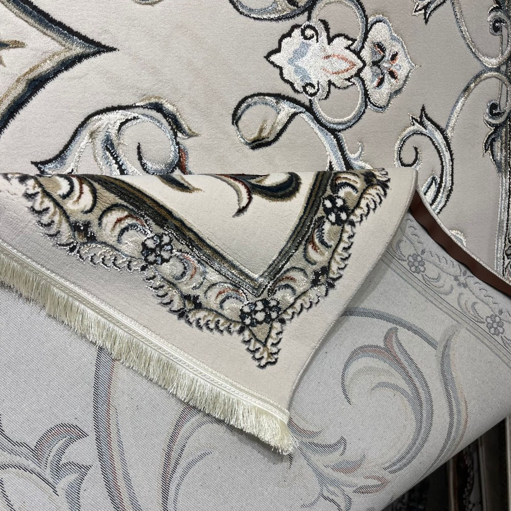 سجاد تركي ايلاف 9104A سماوي غامق مقاس 400*500