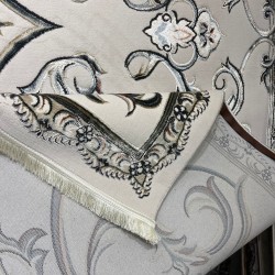 سجاد تركي ايلاف 9104A سماوي غامق مقاس 400*500