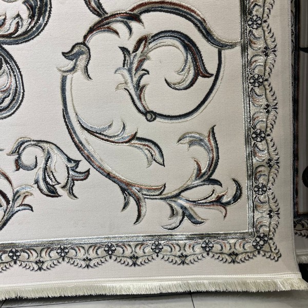 سجاد تركي ايلاف 9104A سماوي غامق مقاس 300*400
