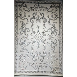 سجاد تركي ايلاف 9104A رصاصي مقاس 50*80